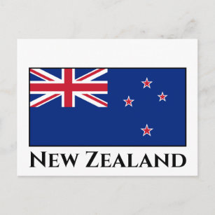 Cartão Postal Sinalizador Nova Zelândia