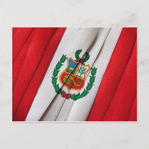 Cartão Postal Sinalizador PERUVIAN