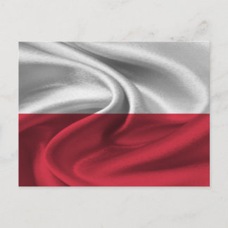 Cartão Postal Sinalizador Polônia