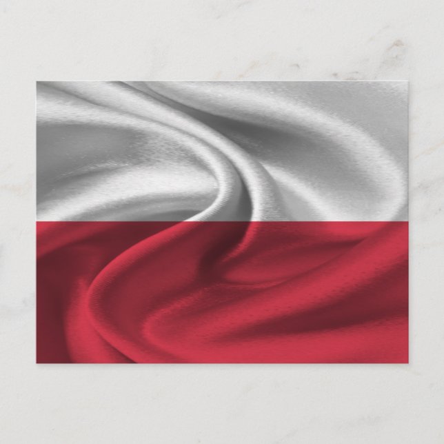 Cartão Postal Sinalizador Polônia (Frente)