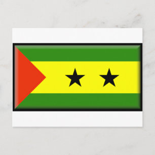 Cartão Postal Sinalizador São Tomé Principe