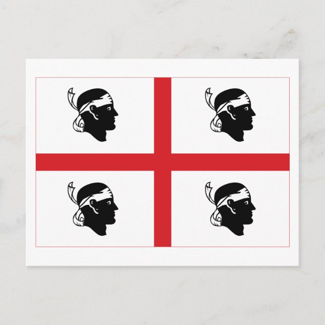 Cartão Postal Sinalizador Sardegna (Frente)