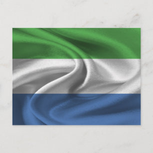 Cartão Postal Sinalizador Serra Leoa