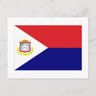 Cartão Postal Sinalizador Sint Maarten
