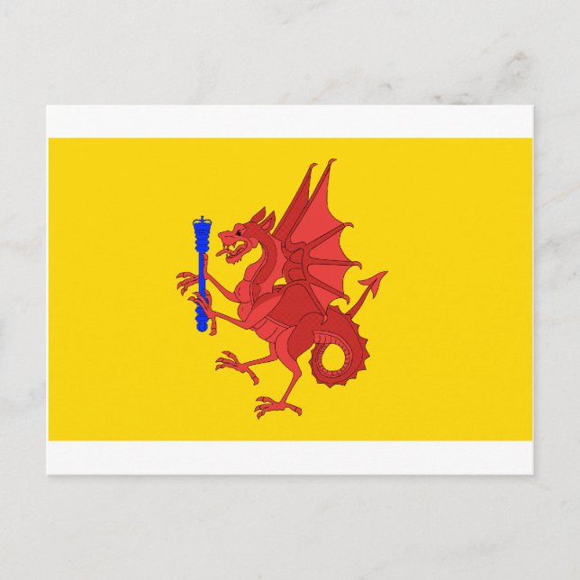 Cartão Postal Sinalizador Somerset (Frente)
