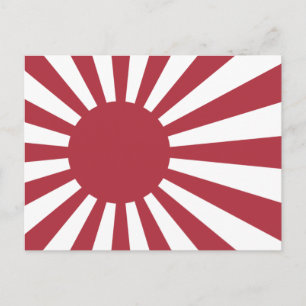 Cartão Postal Sinalizador Sun Imperial de Ascensão do Japão, Edo
