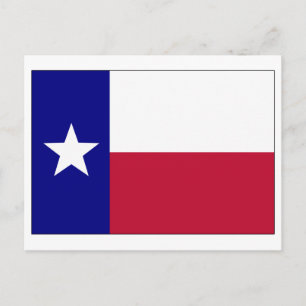 Cartão Postal Sinalizador Texas Lone Star