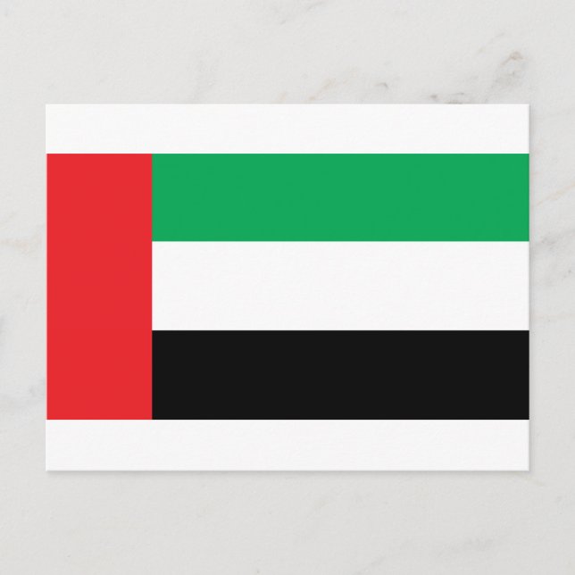 Cartão Postal Sinalizador Uae (Frente)
