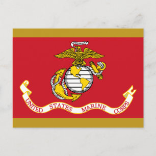 Cartão Postal Sinalizador USMC