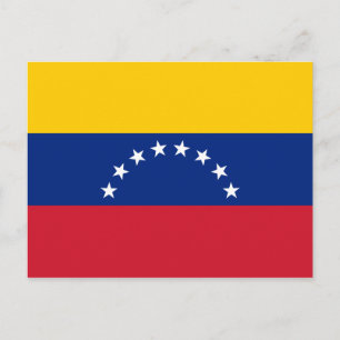 Cartão Postal Sinalizador Venezuela
