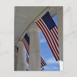 Cartão Postal Sinalizadores voando