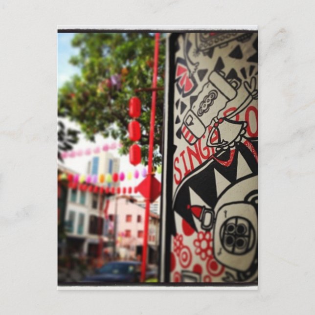 Cartão Postal Singapura (Frente)