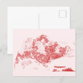 Cartão Postal Singapura