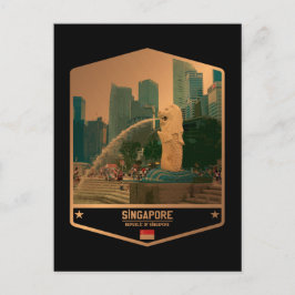 Cartão Postal Singapura