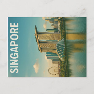 Cartão Postal Singapura – A Joia da Ásia