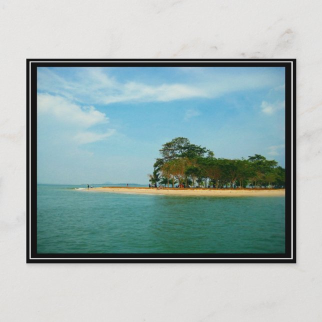 Cartão Postal Singapura - Pulau Ubin (Frente)