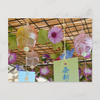 Cartão Postal Sinos japoneses (fuurin)