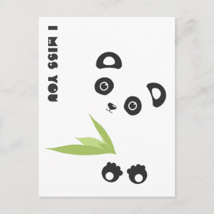 Cartão Postal Sinto saudades de você