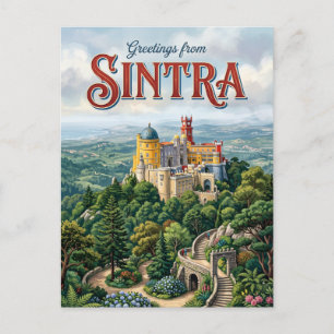 Cartão Postal Sintra Portugal