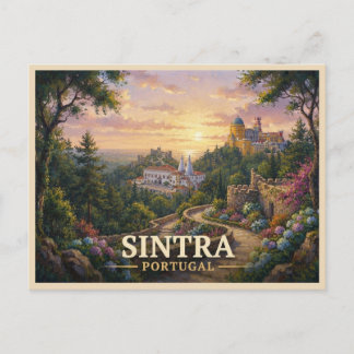 Cartão Postal Sintra Portugal Viagem