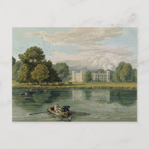 Cartão Postal Sion House, gravada por Robert Havell (1769-1832)
