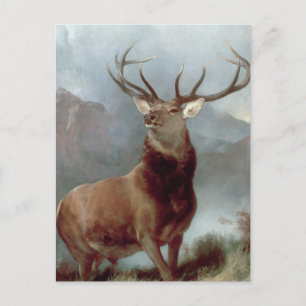 Cartão Postal Sir Edwin Landseer Monarca do Glen, 1851