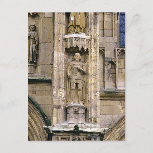 Cartão Postal Sir Henry 'Hotspur Percy, na fachada oeste (Frente)