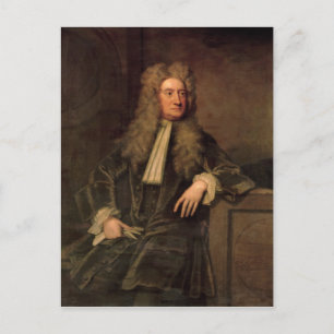 Cartão Postal Sir Isaac Newton