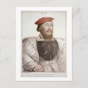 Cartão Postal Sir Thomas Boleyn (1477-1539) gravado por Francesc