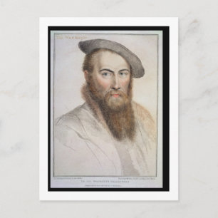 Cartão Postal Sir Thomas Wyatt (c.1503-42) gravado por Francesco