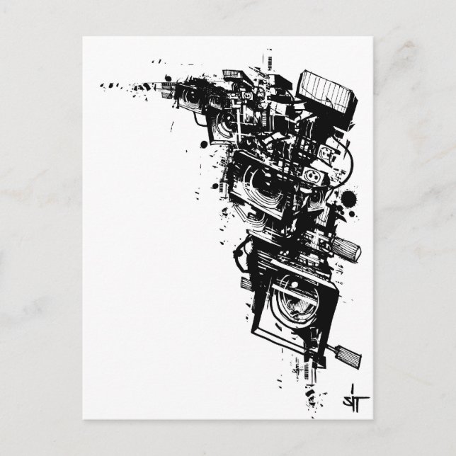 Cartão Postal SIT "Desplugado 7" (Frente)