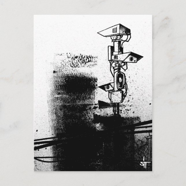 Cartão Postal SIT "Vigilância" (Frente)