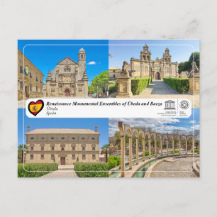 Cartão Postal Sítio Património Mundial da UNESCO - Conjuntos ren