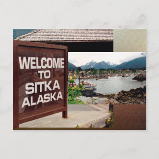 Cartão Postal Sitka, Alaska