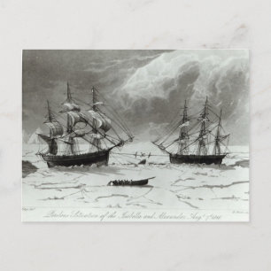 Cartão Postal Situação perigosa de Isabella e