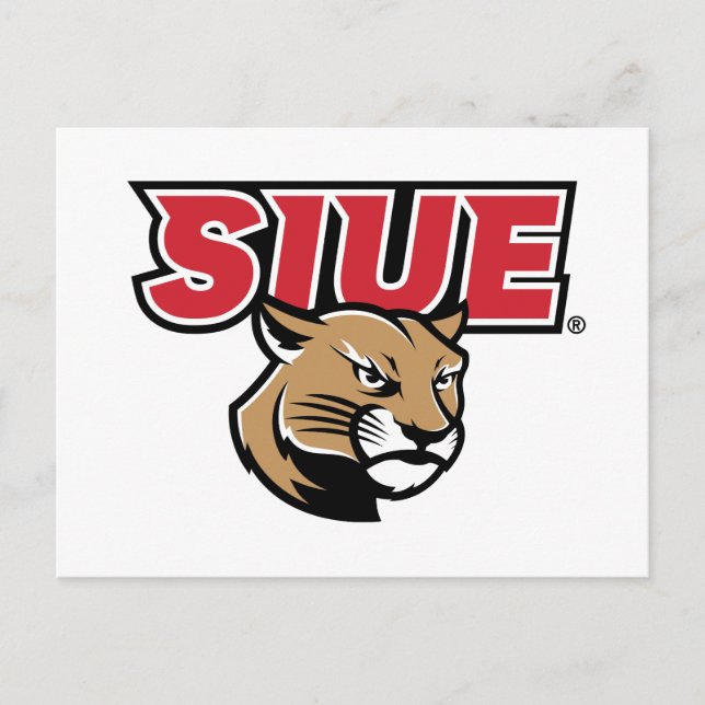 Cartão Postal SIUE Cougars (Frente)