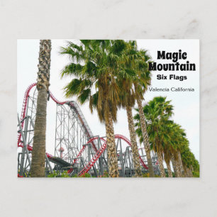Cartão Postal Six Flags Magic Mountain