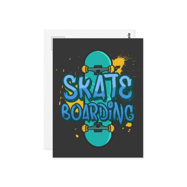 Cartão Postal Skate (Frente/Verso In Situ)