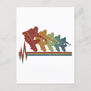 Cartão Postal Skateboard Skater Skate Skateboarder Skateboard