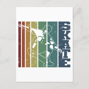 Cartão Postal Skateboard Skater Skate Skateboarder Skateboard