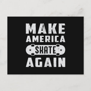 Cartão Postal Skateboard Skater Skateboarder Skateboard Gift