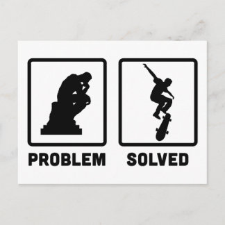 Cartão Postal Skates