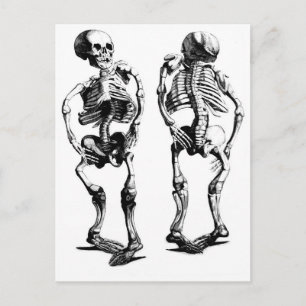 Cartão postal Skeleton Dance
