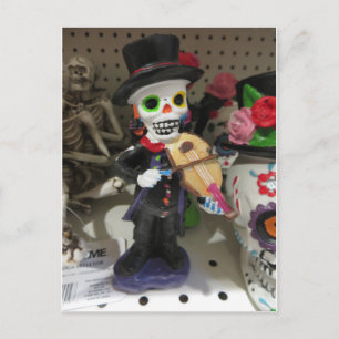 Cartão Postal Skeleton Fiddler
