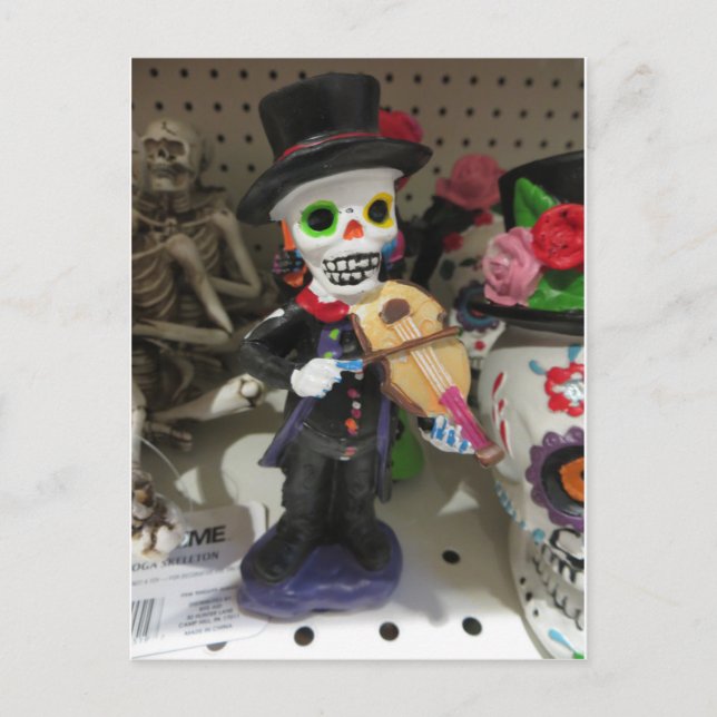 Cartão Postal Skeleton Fiddler (Frente)