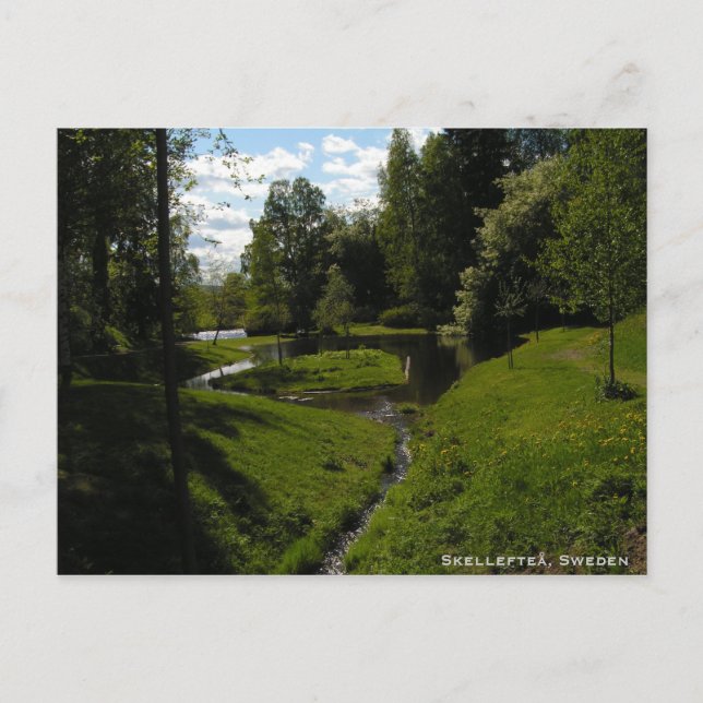 Cartão Postal Skelleftea, Suecia (Frente)