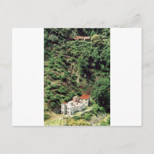 Cartão Postal Skete Romeno Lakkoskiti, no Monte Athos