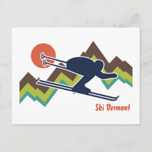 Cartão Postal Ski Vermont