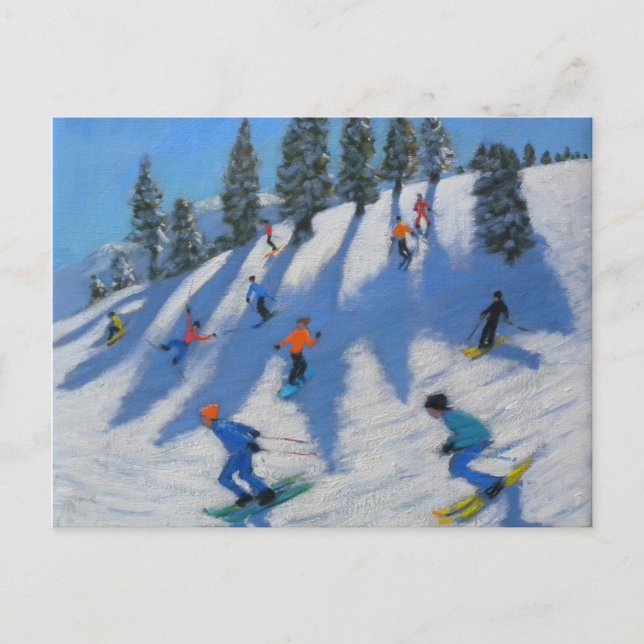 Cartão Postal Skiers Lofer 2010 (Frente)