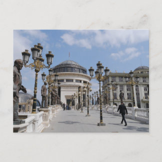 Cartão Postal Skopje, Macedônia do Norte